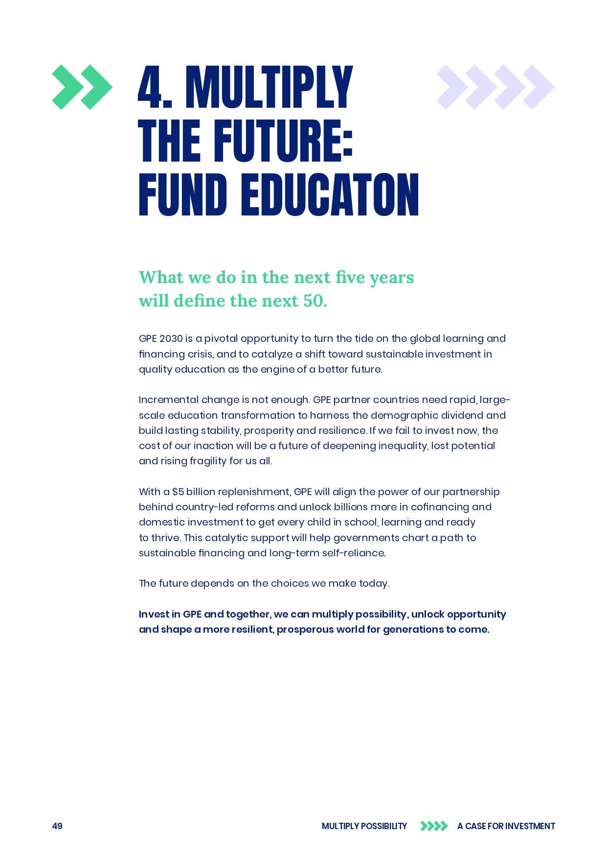 Investment case GPE 2026–2030, pagina 50